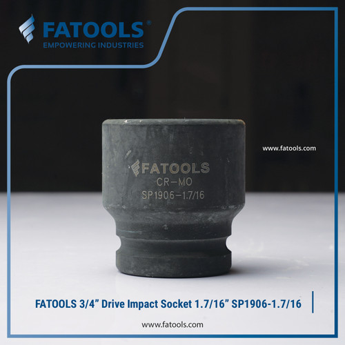 [EZM.0801632] FATOOLS 3/4" Dr IMPACT SOCKET 1.7/16" 6PT IMPERIAL SOCK SP1906-1.7/16