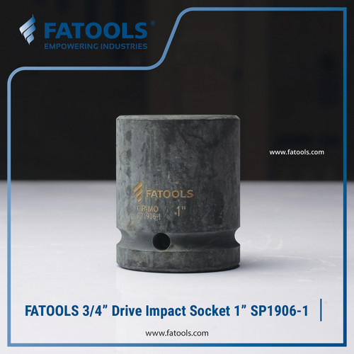 [EZM.0801639] FATOOLS SP1906-1 - 3/4" IMPACT SOCKET 6PT IMPERIAL SIZE 1"