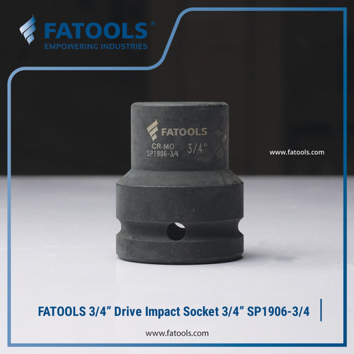 [EZM.0801643] FATOOLS SP1906-3/4 - 3/4" IMPACT SOCKET 6PT IMPERIAL SIZE 3/4"