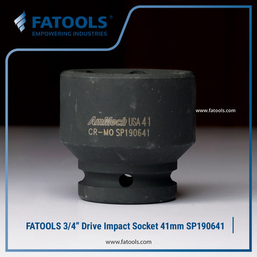[EZM.0801646] FATOOLS 3/4" IMPACT SOCKET 41mm 6PT Kunci Sock SP190641