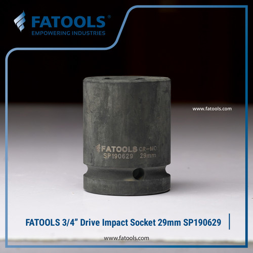 [EZM.0801652] FATOOLS 3/4" IMPACT SOCKET 29mm 6PT Kunci Sock SP190629
