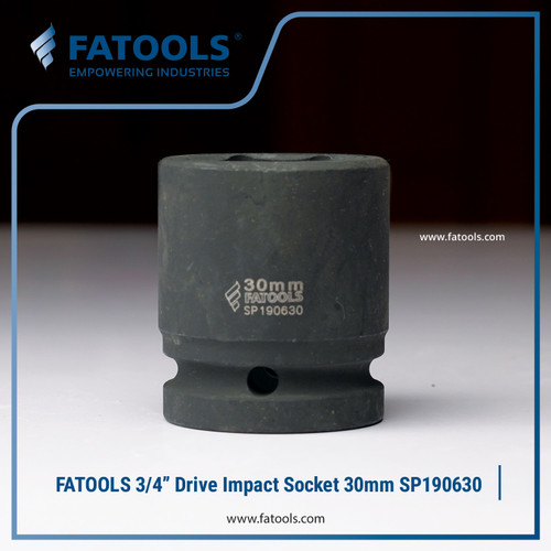 [EZM.0801651] FATOOLS 3/4" IMPACT SOCKET 30mm 6PT Kunci Sock SP190630