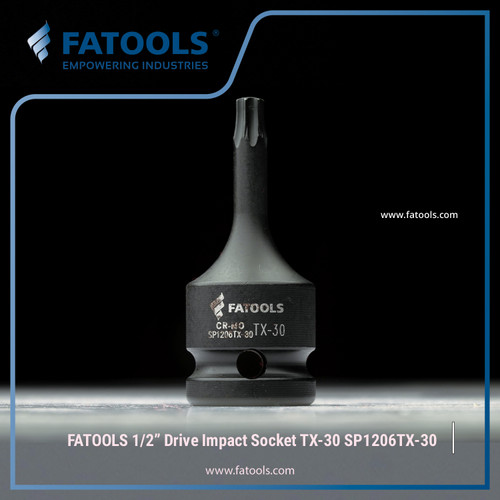 [EZM.0801733] FATOOLS 1/2" Dr Impact Socket Torx Bit TX-30 SP1206TX-30 Kunci Bintang
