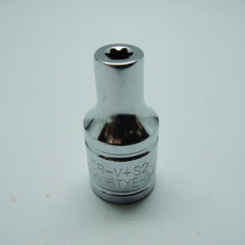 [EZM.0801891] FATOOLS S0606TXE-05 - 1/4" SOCKET FEMALE TORX BIT SIZE E-05