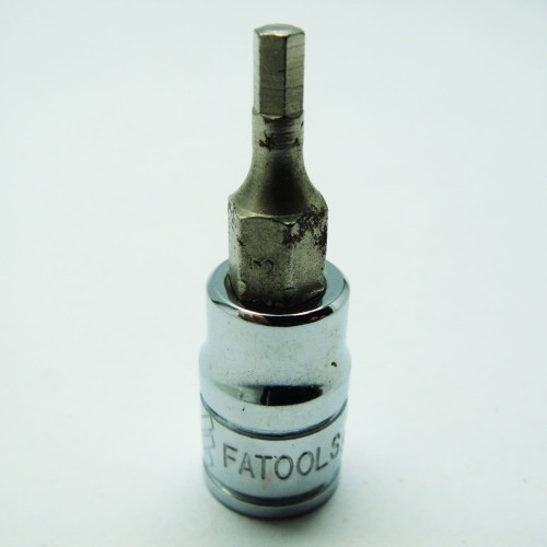 [EZM.0801912] FATOOLS S0606HX-03 - 1/4" SOCKET HEX BIT SIZE M3