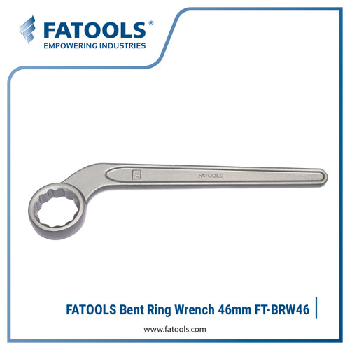 [EZM.0802015] FATOOLS BRW46 Bent Ring Wrench 46mm Kunci Ring Bengkok