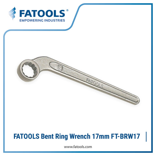 [EZM.0802027] FATOOLS BRW17 Bent Ring Wrench 17mm Kunci Ring Bengkok