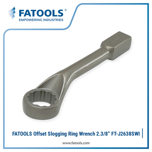 [EZM.0802044] FATOOLS J2638SWI - OFFSET RING SLOGGING WRENCH IMPERIAL SIZE 2.3/8"
