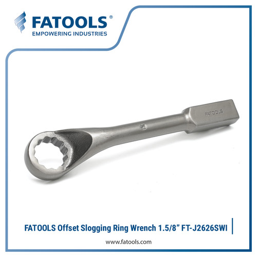 [EZM.0802056] FATOOLS J2626SWI - OFFSET RING SLOGGING WRENCH IMPERIAL SIZE 1.5/8"
