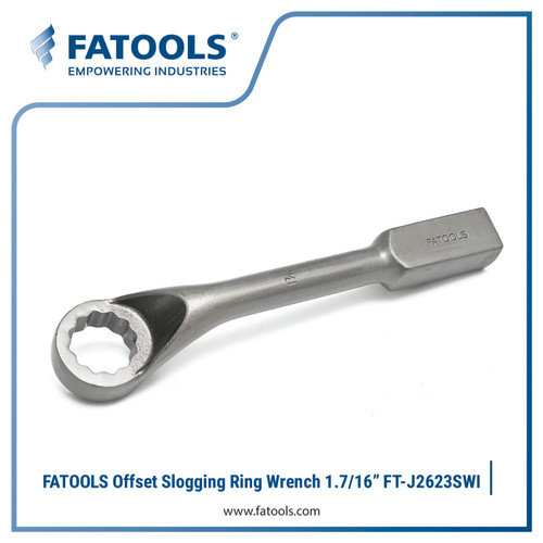[EZM.0802059] FATOOLS J2623SWI - OFFSET RING SLOGGING WRENCH IMPERIAL SIZE 1.7/16"
