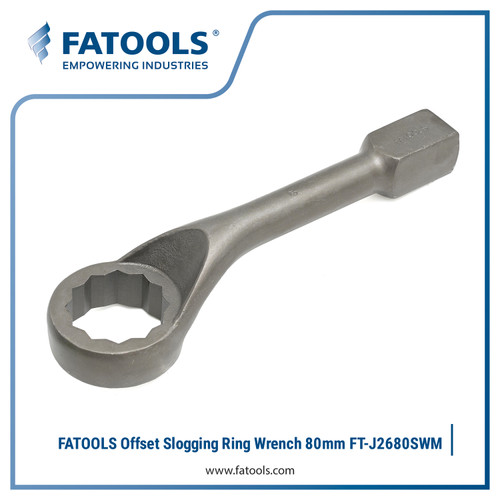 [EZM.0802067] FATOOLS J2680SWM - OFFSET RING SLOGGING WRENCH METRIC SIZE 80