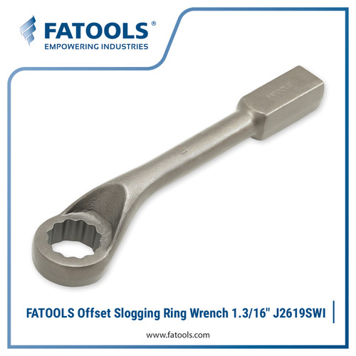 [EZM.0802063] FATOOLS J2619SWI - OFFSET RING SLOGGING WRENCH IMPERIAL SIZE 1.3/16"