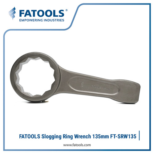[EZM.0802137] FATOOLS SRW-135 Slogging Ring Wrench Metric 135mm Kunci Ring Pukul