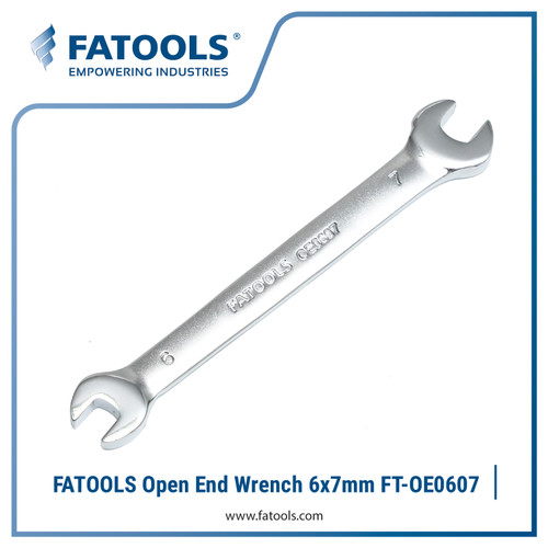[EZM.0802234] FATOOLS OE0607 - DOUBLE OPEN END WRENCH SIZE 6x7