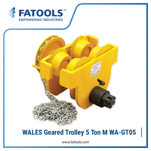 [EZM.0802313] FATOOLS WA-GT05 HAND GEARED TROLLEY CAP 5T