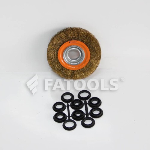 [EZM.0802329] FATOOLS FW-WB25150 - WHEEL BRUSH SIZE 6"X30MMX1