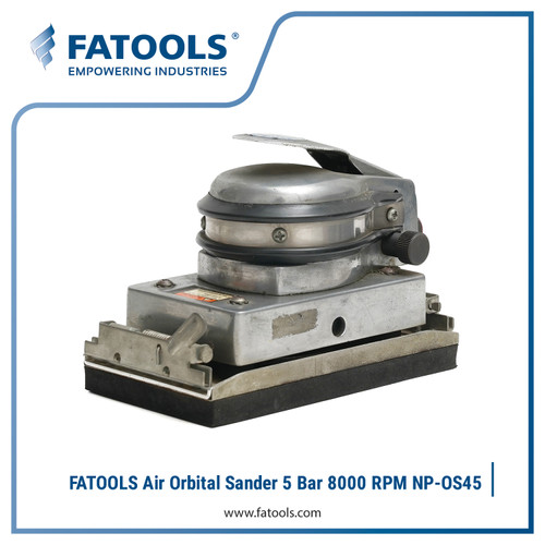 [EZM.0802350] FATOOLS NP-OS45 Air Orbital Sander Mesin Amplas Grinding Bulat Angin