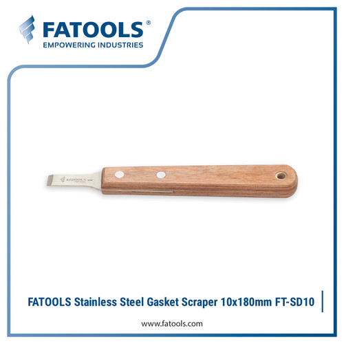 [EZM.0802441] FATOOLS SD10 - SS GASKET SCRAPER SIZE 10X180
