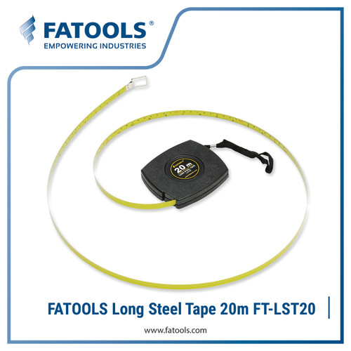 [EZM.0802482] FATOOLS LST20 - LONG STEEL TAPE MEASURE SIZE 20M
