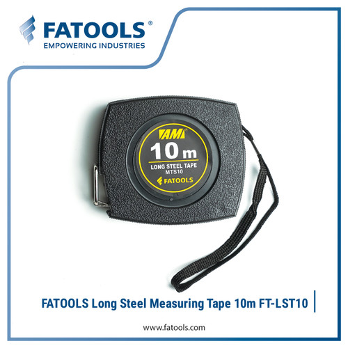 [EZM.0802483] FATOOLS LST10 Long Steel Measuring Tape 10M Meteran Besi Roll