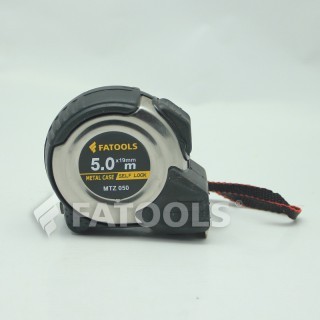 [EZM.0802489] FATOOLS MTZ080 Zinc Alloy Body Tape Measure 8m X 25mm Meteran