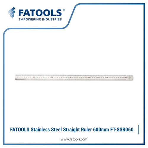 [EZM.0802509] FATOOLS SSR060 - STRAIGHT RULER SIZE 600MM
