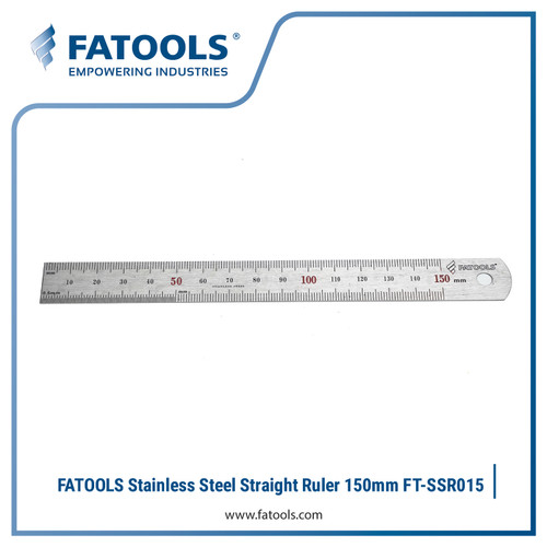 [EZM.0802511] FATOOLS SSR015 - STRAIGHT RULER SIZE 150MM