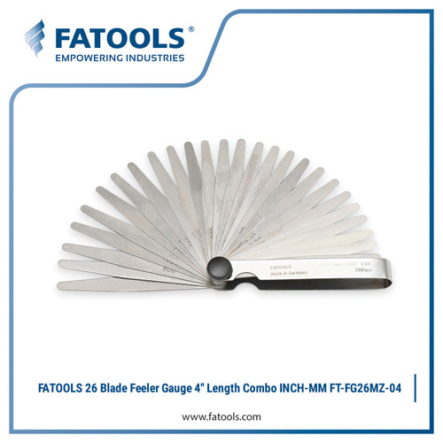[EZM.0802516] FATOOLS FG26MZ-04 - COMBO INCH-MM FEELER GAUGE