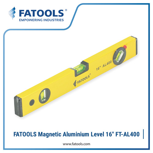 [EZM.0802514] FATOOLS AL400 Aluminium Level 16" 400mm Waterpass Spirit Magnet