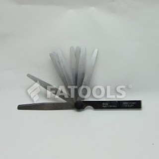 [EZM.0802518] FATOOLS FG28M-06 - METRIC FEELER GAUGE RANGE 0.05-1.0MM BLADE 28 LG 6"