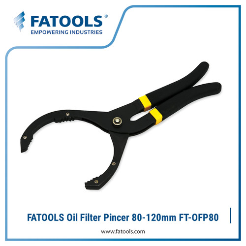 [EZM.0802574] FATOOLS OFP80 Oil Filter Pincer 80-120mm Kunci Filter Oli Penjepit