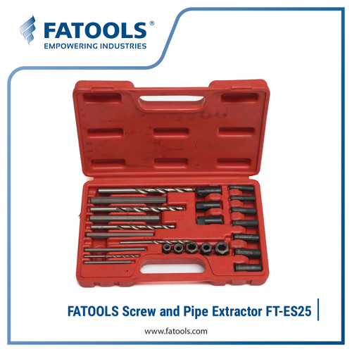[EZM.0802600] FATOOLS ES25 Pipe & Screw Extractor Set Tap Balik Pencabut Baut Patah