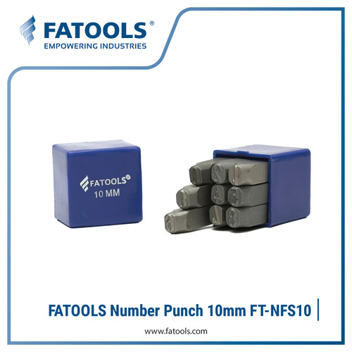 [EZM.0802660] FATOOLS NFS10 Number Punch Stamp 10mm Alat Ketok Angka Nomor