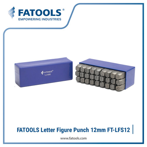 [EZM.0802664] FATOOLS LFS12 Letter Figure Punch Stamp 12mm Huruf Ketok