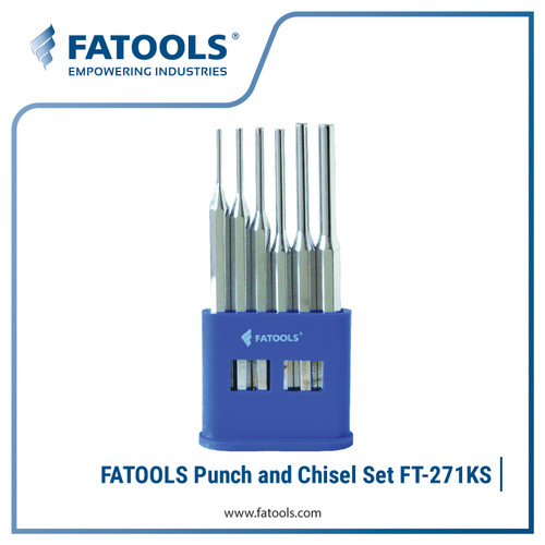 [EZM.0802672] FATOOLS 271KS - PUNCH AND CHISEL SET ISI 6 PCS