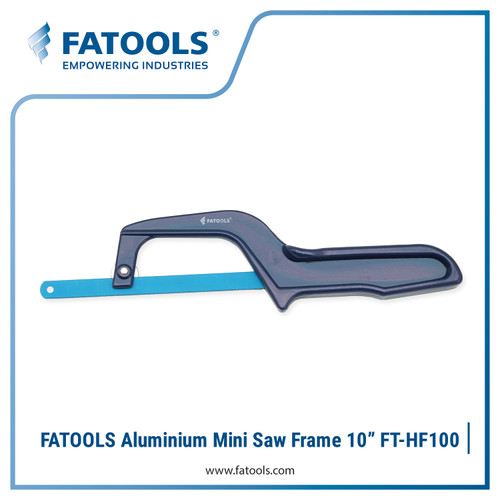 [EZM.0802717] FATOOLS HF100 MINI SAW FRAME 10" Gergaji Besi Aluminium Mini 24T