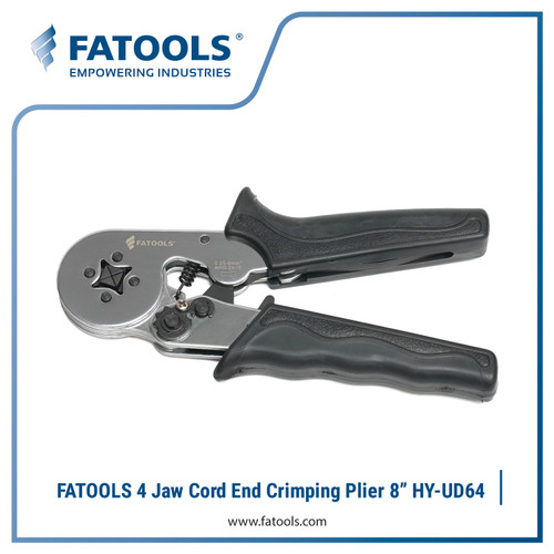 [EZM.0802723] FATOOLS HY-UD64 - CORD END CRIMPING PLIER SIZE 4 JAWS 8"