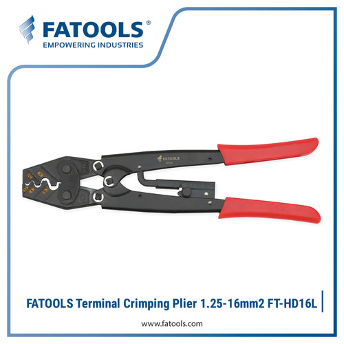 [EZM.0802737] FATOOLS HD16L TERMINAL CRIMPING PLIER SIZE 1.25~16