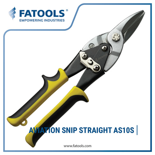 [EZM.0802750] FATOOLS AS10S AVIATION SNIP STRAIGHT TANG GUNTING SENG BAJA RINGAN