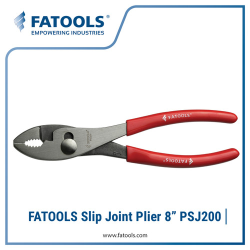 [EZM.0802773] FATOOLS PSJ200 SLIP JOINT PLIER 8" (205mm) TANG MOTOR