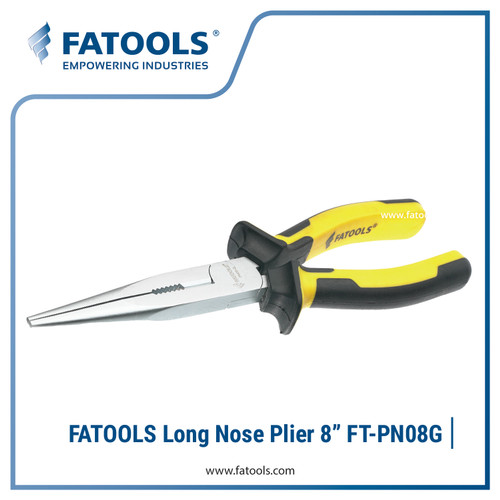 [EZM.0802792] FATOOLS PN08G Long Nose Plier 8" Tang Lancip Runcing Panjang Cutting