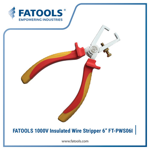 [EZM.0802785] FATOOLS PWS06-I - 1000V WIRE STRIPPER PLIER SIZE 6"