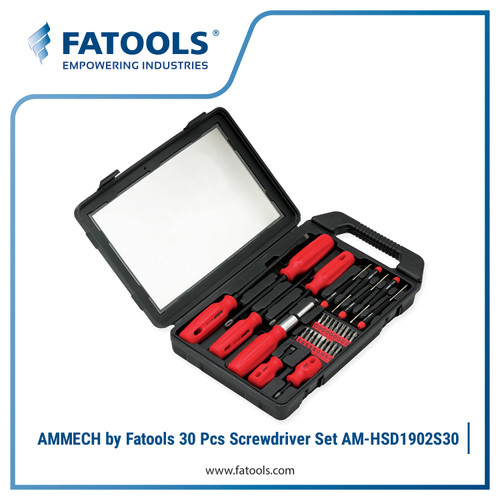 [EZM.0802803] FATOOLS HSD1902S30 - 30PC SCREWDRIVER SET ISI 30PCS