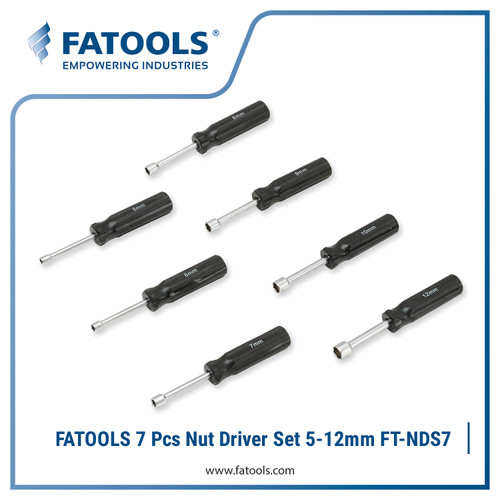 [EZM.0802832] FATOOLS NDS7 - NUT DRIVER SET SIZE 5~12