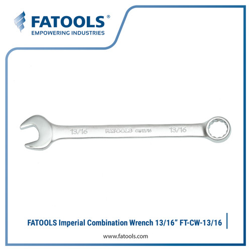 [EZM.0802902] FATOOLS CW13/16 Combination Wrench 13/16" Imperial Inch Kunci Ring Pas