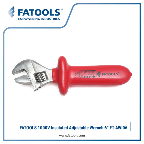 [EZM.0802914] FATOOLS AWI06 - 1000V ADJUSTABLE WRENCH SIZE 6"