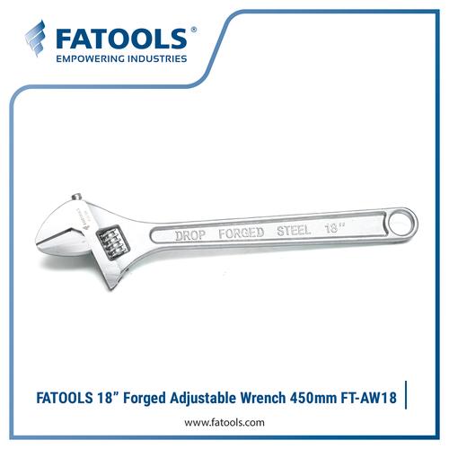 [EZM.0802917] FATOOLS AW18 Adjustable Wrench 18" Spanner Kunci Inggris Forged