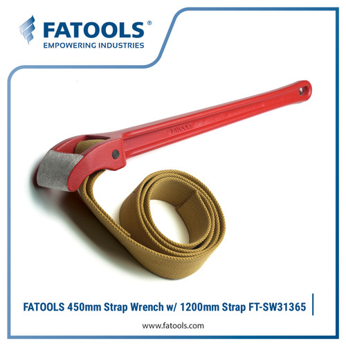 [EZM.0802969] FATOOLS SW31365 Strap Wrench Strap 2" 1200mm (48") Kunci Pipa Sabuk