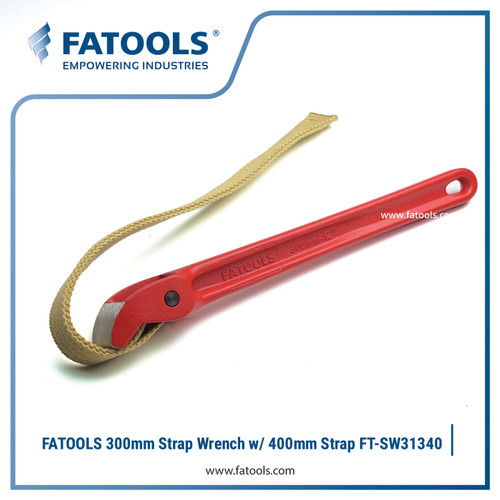 [EZM.0802972] FATOOLS SW31340 Strap Wrench w/ 1" 400 (16") Strap Kunci Pipa Sabuk