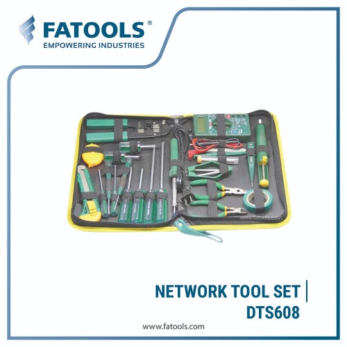 [EZM.0802981] FATOOLS DTS608 - NETWORK TOOL SET ISI 25PCS